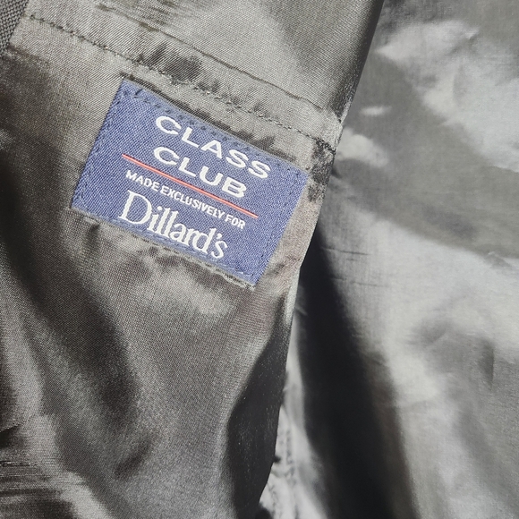 NWT Class Club Black and Silver Tailored Blazer - Picture 5 of 11